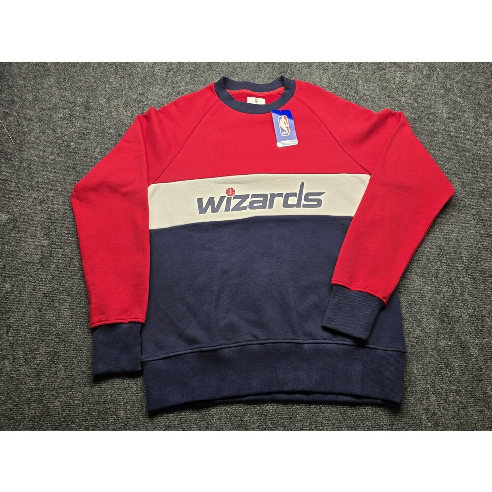Washington Wizards NWT Hillflint NBA Authentic Sweatshirt Pullover Size MEDIUM